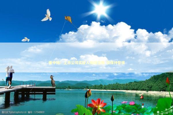 曹中铭：上市公司实控人频现违规 须保持警惕 新闻