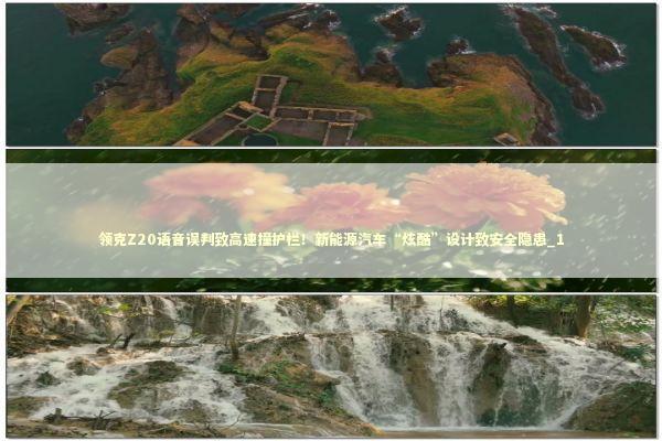 领克Z20语音误判致高速撞护栏！新能源汽车“炫酷”设计致安全隐患_1 新闻